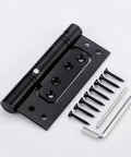Hidden Stainless Steel Door Hinge With Hydraulic Buffer Damping Slick Spring Loaded Cabinet Door Closer Rust Resistant