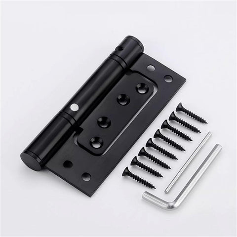 Hidden Stainless Steel Door Hinge With Hydraulic Buffer Damping Slick Spring Loaded Cabinet Door Closer Rust Resistant