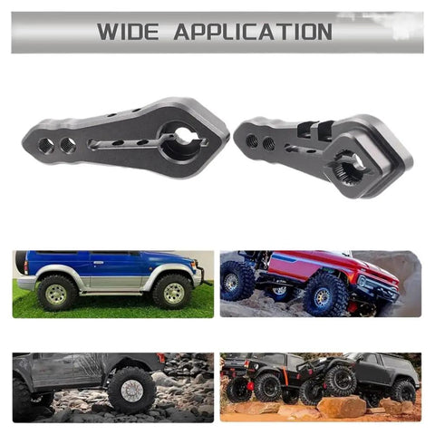 Slick 25 Tooth Y34A Servo Horn Replacement Fits Standard RC Motors Smooth Ride On 1 10 Scale with detailed design.