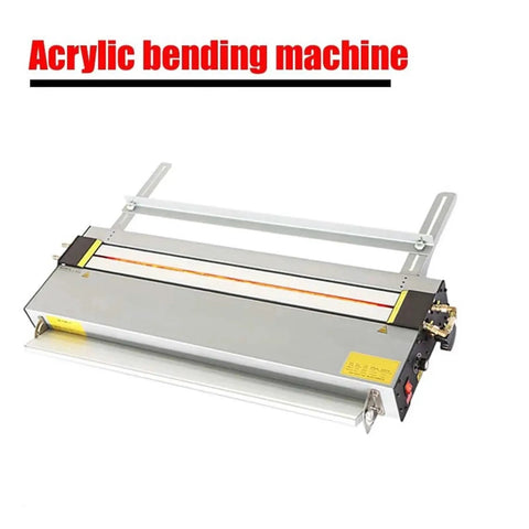 Kickass Acrylic Bending Machine 1000W Heated Pipe With Adjustable Angle Plate, compact design for bending acrylic sheets in workshops.