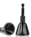 Built Tough Three Sixteenths To One Inch External Chamfer Tool With Rock Solid Tungsten Carbide Blade showing a durable design for steel bolts.