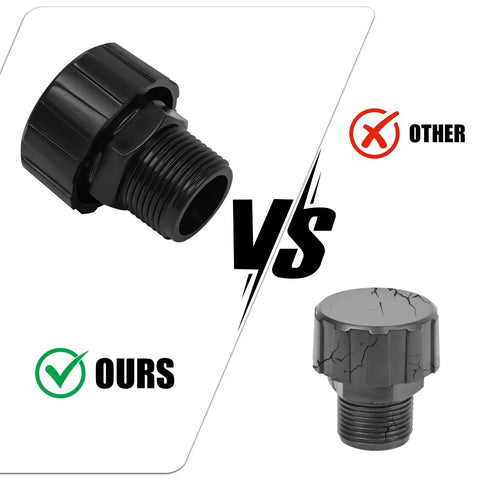 3/4 NPT Hydraulic Breather Cap Poly Vent Cap for Hydraulic Tanks And Reservoirs, black plastic, durable vs cracked alternative