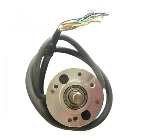 Photoelectric Rotary Incremental Encoder For Elevator Systems, Ultra Compact, Rock Solid Stability, Broad Use In Industrial Automation And Robotics, Supports OVW-06-2MHC OVW-10-2MHT OVW-20-2MD, wired front view