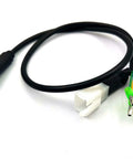 Motor Adapter 9 Pin Extension Cable For E Bike Motor Waterproof Connector 60 Cm Length Black ABS