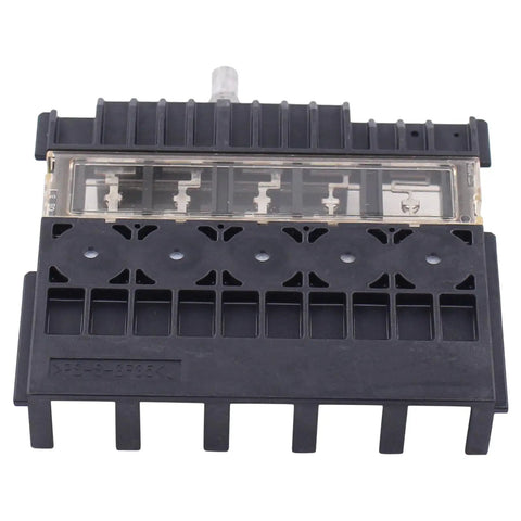Slick Heavy Duty Fuse Block Box For Jeep Grand Cherokee 2012 To 2022 And Dodge Durango 2011 To 2024, black plastic with fuses.