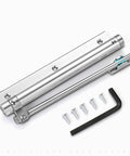 Heavy Duty 50Kg Adjustable Door Closer Aluminum Alloy Automatic Spring Closer Soft Close Fire Proof Gold Finish Top Notch