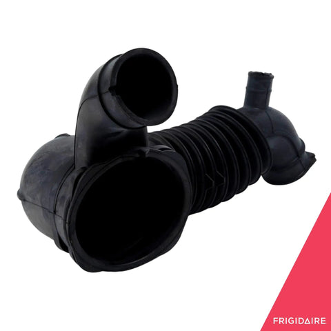 Washer Coin Trap Tub To Pump Hose Replacement Black 134639910 shown with ribbed design for washing machines