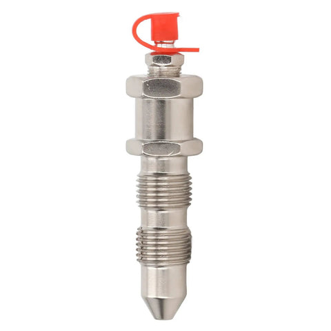 Stainless Steel Excavator Grease Fitting Valve 07959-20001 OEM Replacement Valve with Red Cap for PC200 PC120 PC60 PC300