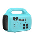 Total Game Changer 1000W Portable Power Station With 1024Wh Capacity shown from side view with various output ports and display.