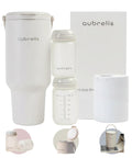 Portable Breast Milk Cooler With Two 17 Oz Glass Bottles Delivers 24 Hours Of Totally Reliable Ice Free Cooling with accessories