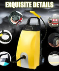 Powerful 3000W Steam Cleaner With 3.5L Tank And High Pressure For Home And Car Deep Cleaning features adjustable pressure controls.