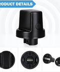 Plug And Play Keyless Ignition Push Button Knob Switch Kit For Mazda CX 9 CX 7 Mazda6 2006 2011, durable black finish