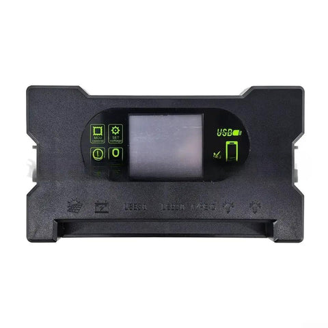 Charge controller from the 16W Monocrystalline Solar Panel Kit With Charge Controller DC Output For Battery Charging Ideal For Camping