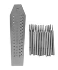 Super Cool Miniature Tap And Die Set Tool For Jewelry Making Or Watch Repair That Handles Tiny 0.7 To 2mm Metal Threads With Serious Precision And Ease, metal taps