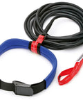 Long Belt Slider Swim Resistance Belt Red For In Pool Training 12 To 31 Lbs In Water Swim Tubing Trainer Built To Boost Strength Stamina And Speed