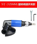 ProGrade Pneumatic Angle Grinder With Heavy Torque And Adjustable Power Dial Compact lightweight tool with adjustable speed for precision machining.