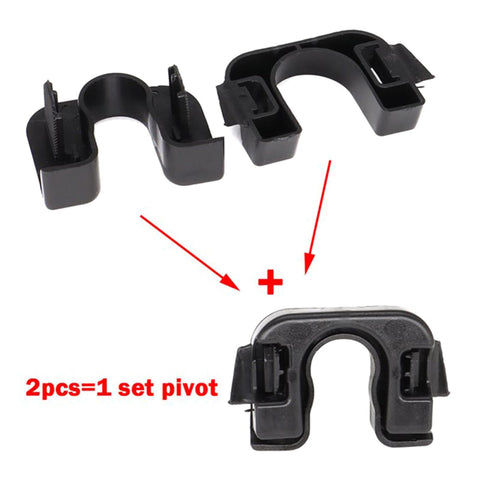 Heavy Duty Car Parcel Shelf Clip For Focus And Fiesta, Keeps Your Luggage Snug And Secure, No Wobble Load Cover Clip Mount 2pcs set