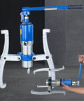 Heavy Duty Hydraulic Gear Puller Built Like A Tank With 10 Ton Max Force And Easy Swap Two Or Three Jaws for gear separation.