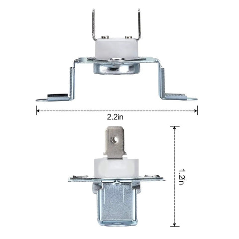 Dimensions of thermostat from Upgraded Dryer Heating Element Kit For Popular Front Load Dryers DV42H5000EW A3 DV45H7000EW A2