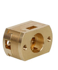 Premium 18Mm Brass T8 Z Axis Screw Coupler Hot Bed Connector For Oldham Fit Ender 3 CR10 S4 S5 BLV 3D Printer Parts Up A Kit, brass