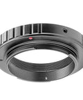 M42 T Ring Adapter For Nikon DSLR Cameras With Beefy Aluminum Build And Smooth Oxide Finish, Pro Grade Night Sky Photography