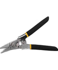 Beefy Heavy Duty Metal Plate Clamp with Manual Sealing Tool and Handle for Precision, featuring 150 Millimeter Jaw, shown in side view.
