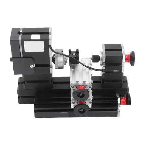 Halearo Mini Lathe Machine 60W, Variable Speed Up To 12000 RPM, versatile woodworking tool for mini lathe operations.