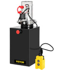 Single Acting 12V DC Hydraulic Pump Power Unit For Dump Trailer, 3.75 Gallon Capacity, Steel Construction, Fast Start, Built Tough Power Pack