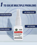 Clear Ceramic And Tile Repair Glue For Mug Metal Plastic Wood Rubber Glass Silicone Leather, CE50 adhesive bottle, 20g