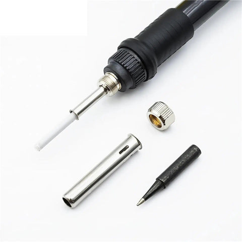All In One Soldering Station With 180 To 500 C Hot Air Gun For BGA Rework Desoldering And Heat Gun, soldering iron components