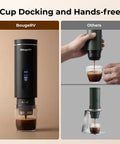 Portable Drip Coffee Maker On The Go 2 In 1 Compatible With K Cup And Ground Coffee Self Heating With LCD Display USB C