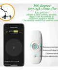 360 degree joystick controller for Foldable Smart Electric Golf Cart With Automatic Following Tech And Killer Stability.