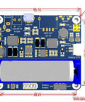 Plug And Play Solar Power Management Module For 6 Volt To 24 Volt Panels With MPPT Battery Charging USB And Pinheader Outputs