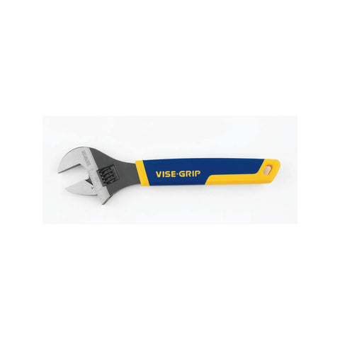 Adjustable Wrench Set With ProTouch Grips And Machined Jaws, Chrome Vanadium Construction, 6 Inch, close-up on tool's handle and jaws