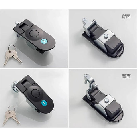 Sealed Lever Latch Cam Lock With Swing Handle For Industrial Cabinet Doors, Keyed Locking Security, XK153S Style, 1 Piece