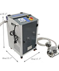 Heavy Duty Automatic Coolant Skimmer For Industrial Oil Water Separation Removes Tramp Oil And Floating Sludge To Extend Cutting Fluid Life 208-240V 370W machine with hose.