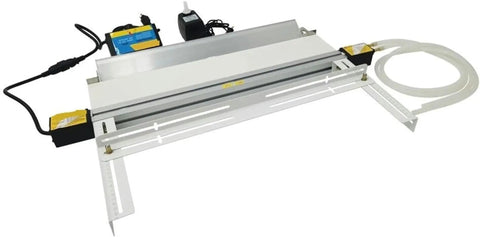 Hassle Free 125 Cm Acrylic Bender Heater Press for Curving Plastic Sheets Easily with adjustable temp controls and water cooled rails.