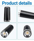 Dual Band Car Ham Radio Antenna With NMO Mount For VHF UHF 136-174 MHz And 400-470 MHz, Ultra Short 9 cm Design