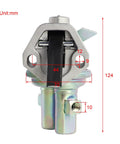 Fuel Pump Replacement For John Deere Tractors RE42211 RE43274 with dimensions in millimeters, top view