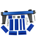Pro Grade Paintless Dent Repair Puller Kit with 15 accessories for cars and metal panels, universal tool for door panels.