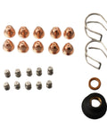 Pro Grade Plasma Cutter Consumables Kit 24-Piece For 95136 97994 91814 PK48 Razorweld CUT 45 S45 Torch Includes PR0110 Electrode
