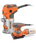 Go To Corded Trim Router Kit With 5.5 Amp Power And Included 2.4 Amp Quarter Inch Sheet Sander Micro Adjust Depth Dial product image