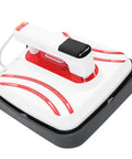 5 In 1 Heat Press Machine For T Shirts Mugs Hats Plates Pens Transfers, compact red and white design for home use