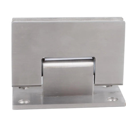 Tough Double Open Shower Door Hinge Stainless Steel Brushed Finish For Bathroom Cabinet And Showcase Smooth Swinging Glass Doors Crisp 90 Degree Pivot Tight Install That Hits Different Every Single Time - close-up view.