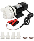 12V DC Self Priming DEF Transfer Pump Electrical Diaphragm Pump For Diesel Exhaust Fluid with adapters and cords