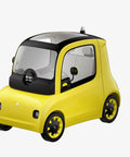 Solid 2 Seater Electric Golf Cart With Quick Charge Lithium Battery And Roomy Storage Compartments For Chill Alley Cruising And Weekend Golf Adventures in vibrant yellow.