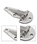 Stainless Steel Freezer Door Hinge For Heavy Duty Refrigerators With Smooth Motion And Quick Mount Locking Hardware Industrial Grade 151.5mm By 80.5mm, close-up