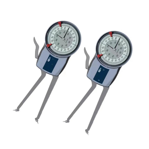 Rock Solid Digital Inside Outside Caliper Gauge With Pointer Dial For Blind Hole Measurement, rust proof, dual gauge design.