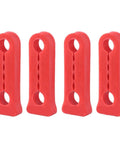 Pack of 4 Heavy Duty Door Striker Sound Damper Bushings For Honda CRV Civic Accord Fit Pilot Odyssey Rubber Gap Seal