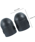 Hella Tough Dual Knee Guards For Mechanics And Tradesmen Job Site Ready Heavy Duty Protective Work Pads, 15cm x 17.8cm size.